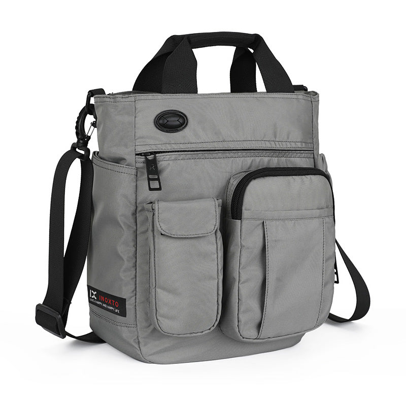 Retractable Large-Capacity Backpack with Various Styles, Headphone Port, Multiple Pockets and Shock-Absorbing Breathable Strap, for Work, School, Business Trip, etc.