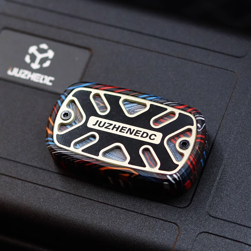 Matrix EDC Carbon Fiber Push Card Decompression Toy