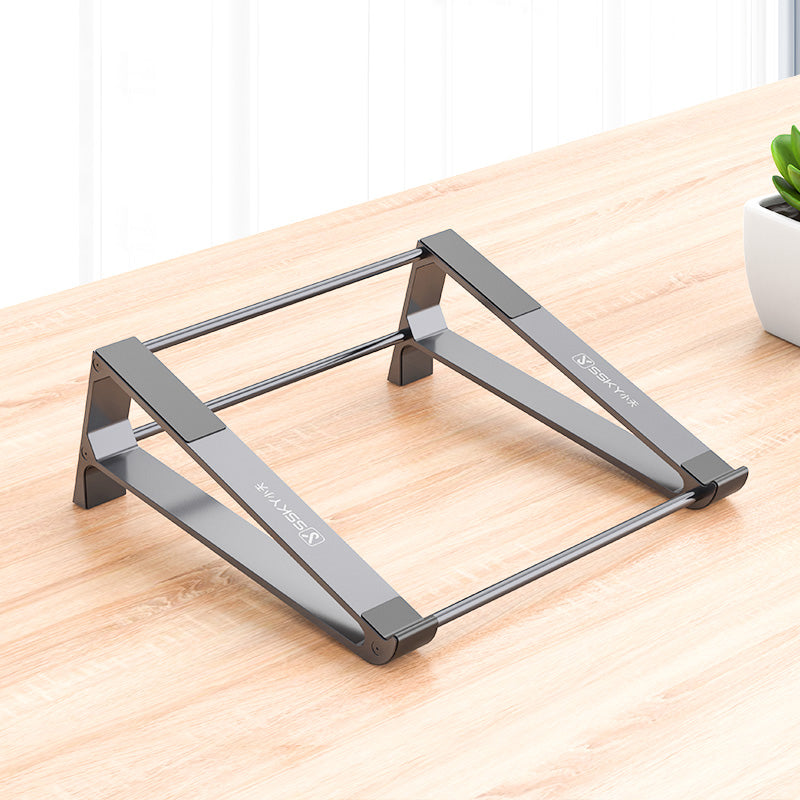 Aluminum Ergonomic Laptop Stand, with Detachable & Easy-to-Assemble Design, for Home & Office