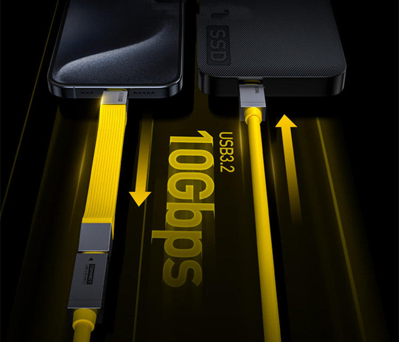 USB4 Full-Feature Splicing Data Cable