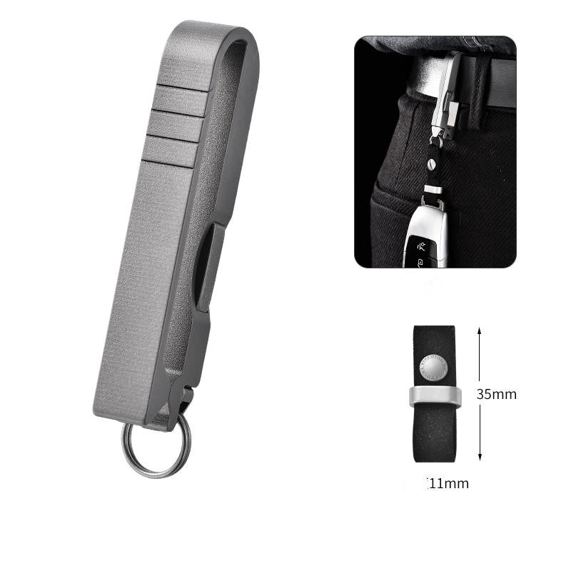 Titanium Alloy EDC Car Keychain