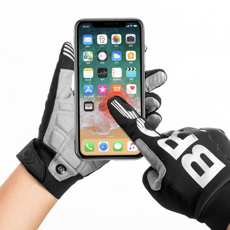 Autumn/Winter Cycling Long Finger Touchscreen Gloves