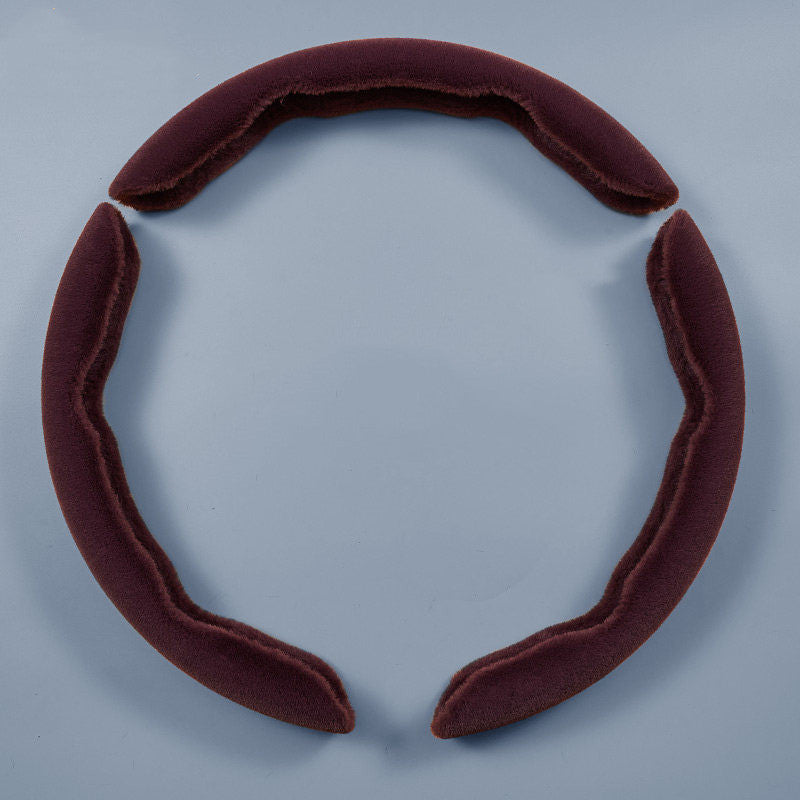 Winter Warm Non-Slip Steering Wheel Cover
