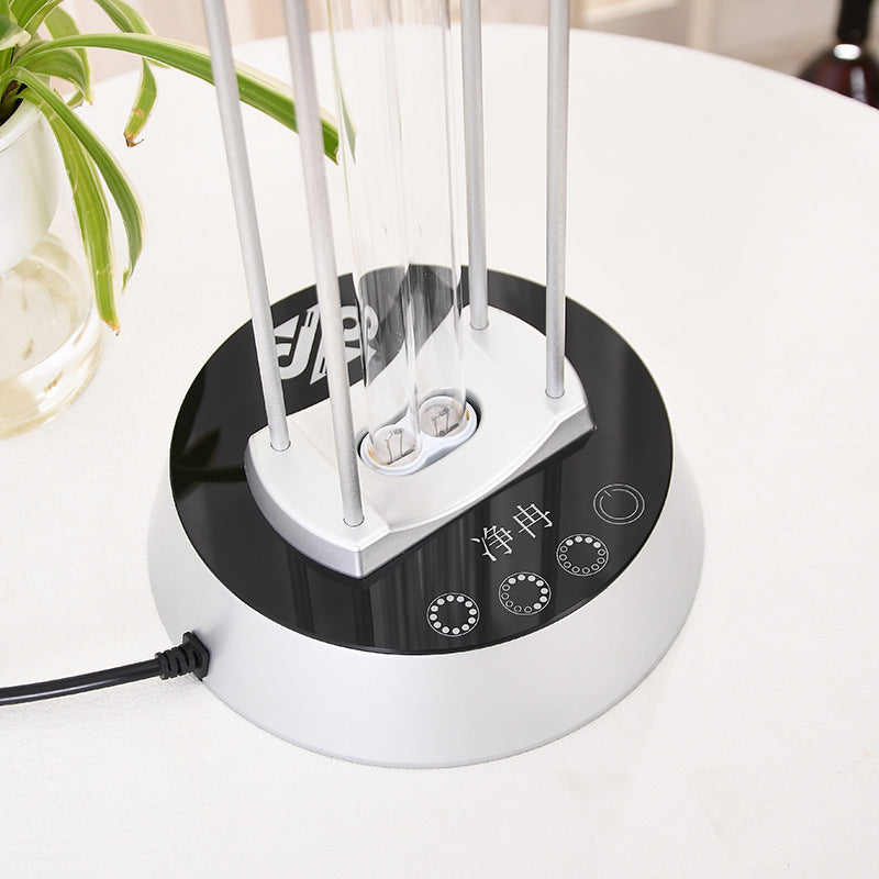 Intelligent Induction UV Sterilization Lamp, Mite Removal and Disinfection Lamp, with UV + Ozone Dual Disinfection, Wireless Remote Control, Safe Delay Start and Automatic Human Body Recognition, for Home, Office, Kindergarten and More