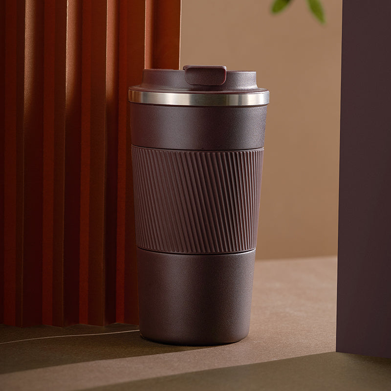 Stainless Steel Insulation Mug, with Spout Lid, Leak-proof Design and Large Mouth for Easy Cleaning