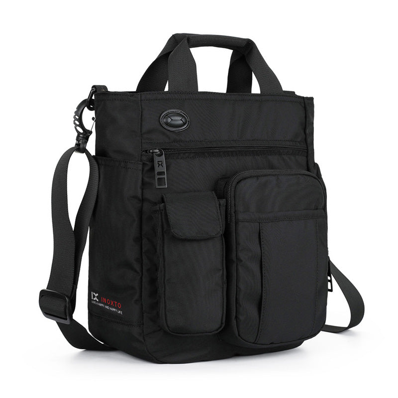 Retractable Large-Capacity Backpack with Various Styles, Headphone Port, Multiple Pockets and Shock-Absorbing Breathable Strap, for Work, School, Business Trip, etc.