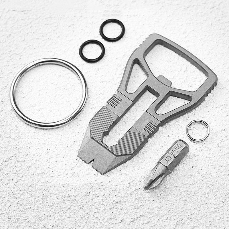 Multifunctional Titanium Alloy Bottle Opener