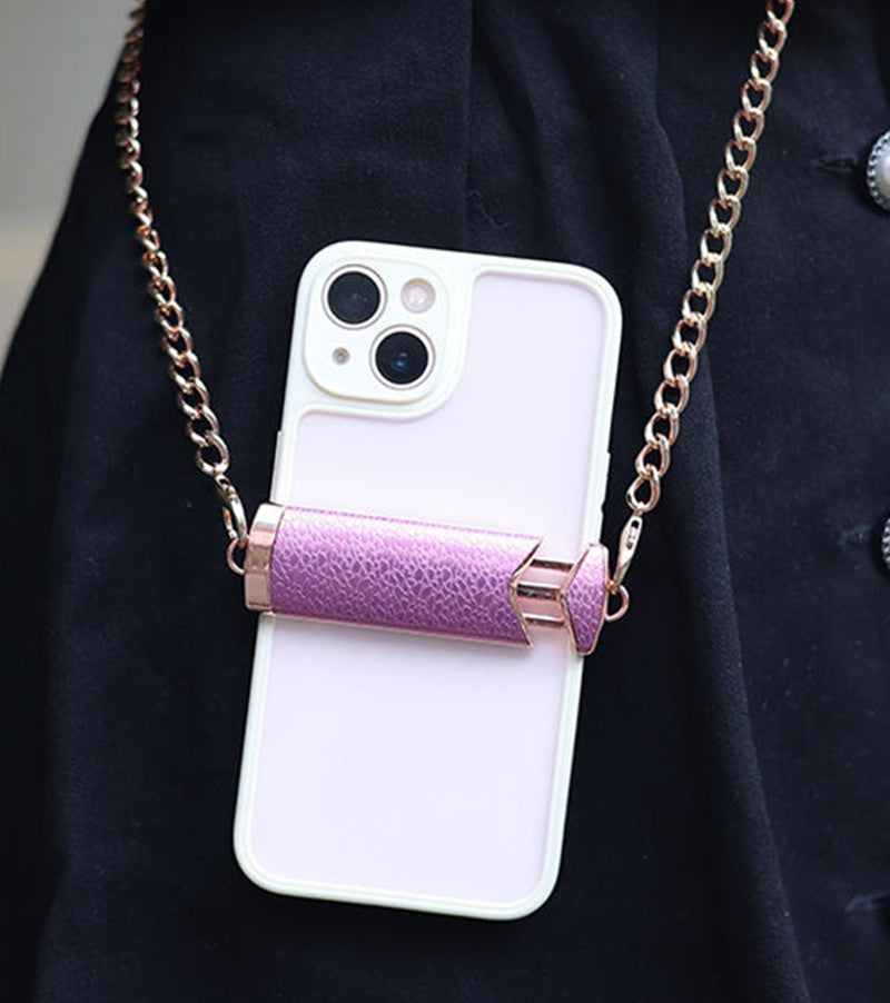 Mobile Phone Crossbody Metal Chain