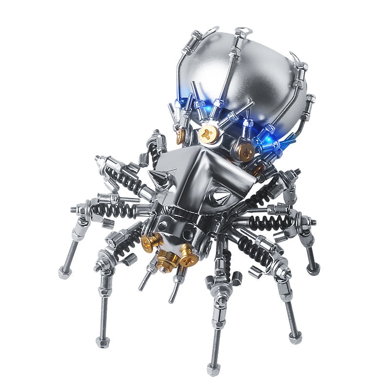 3D Creative Transformable Metal Spider with Wireless Bluetooth Speaker