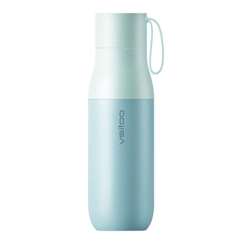 450ml Smart Water Bottle, with 24-hour Insulation, Temperature Display, Water Quality Detection and Magnetic Charging, for Home, Office, Sports & Travel