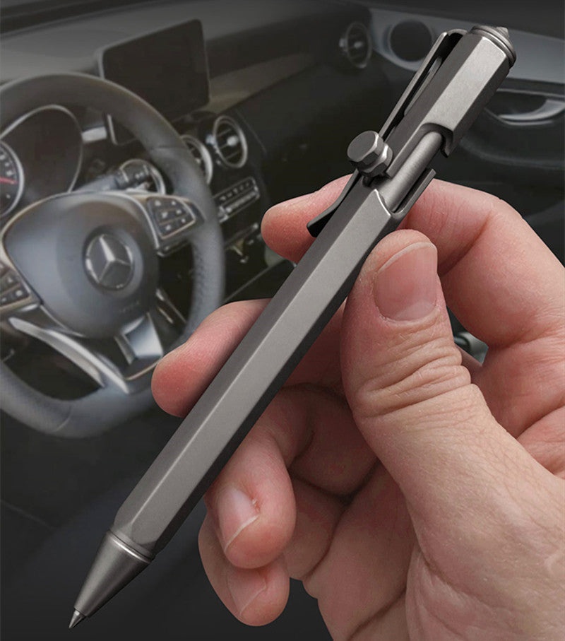Tactical Titanium Alloy Self-defense Signature Pen