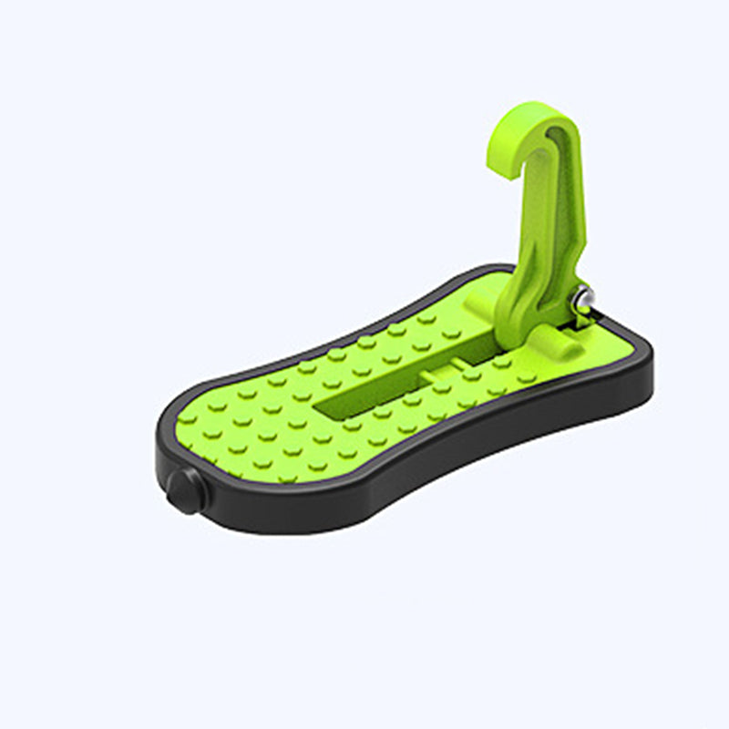 Car Multi-Functional Latch Door Step, with Window Breaker & Compact and Foldable Design