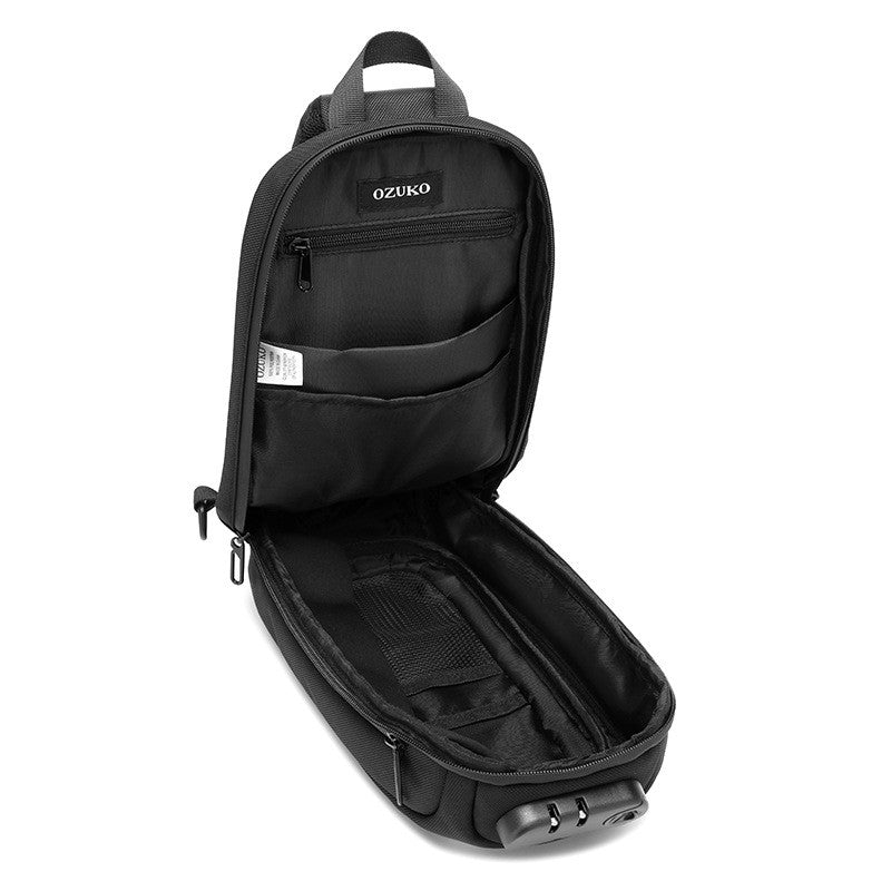 New Men's Anti-Theft Chest Bag