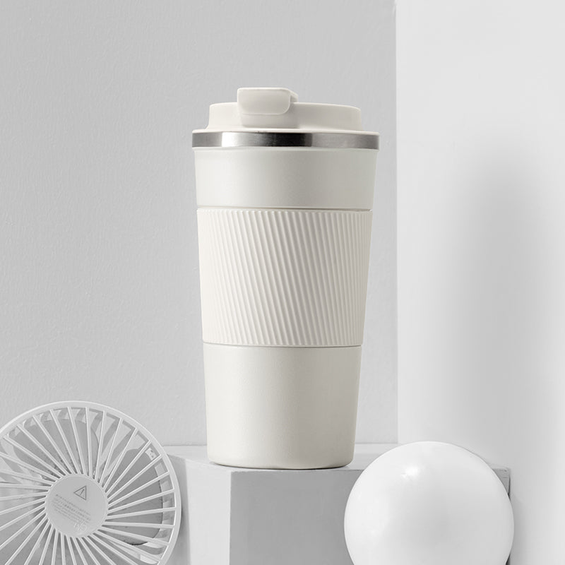 Stainless Steel Insulation Mug, with Spout Lid, Leak-proof Design and Large Mouth for Easy Cleaning