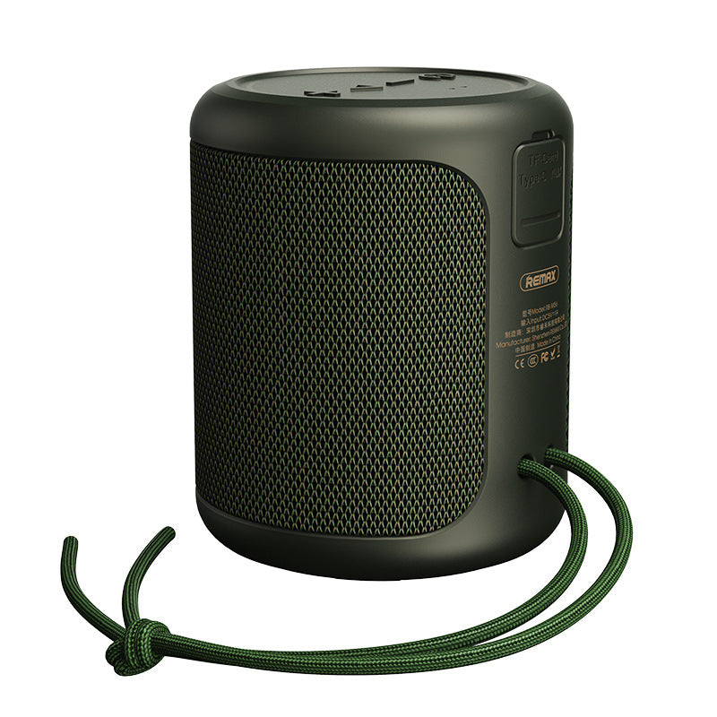 Waterproof Bluetooth5.0 Stereo Wired/Wireless Speaker, with 24 Months Standby Time, Support TF Card & AUX Cable, for Home, Office, Party & Travel