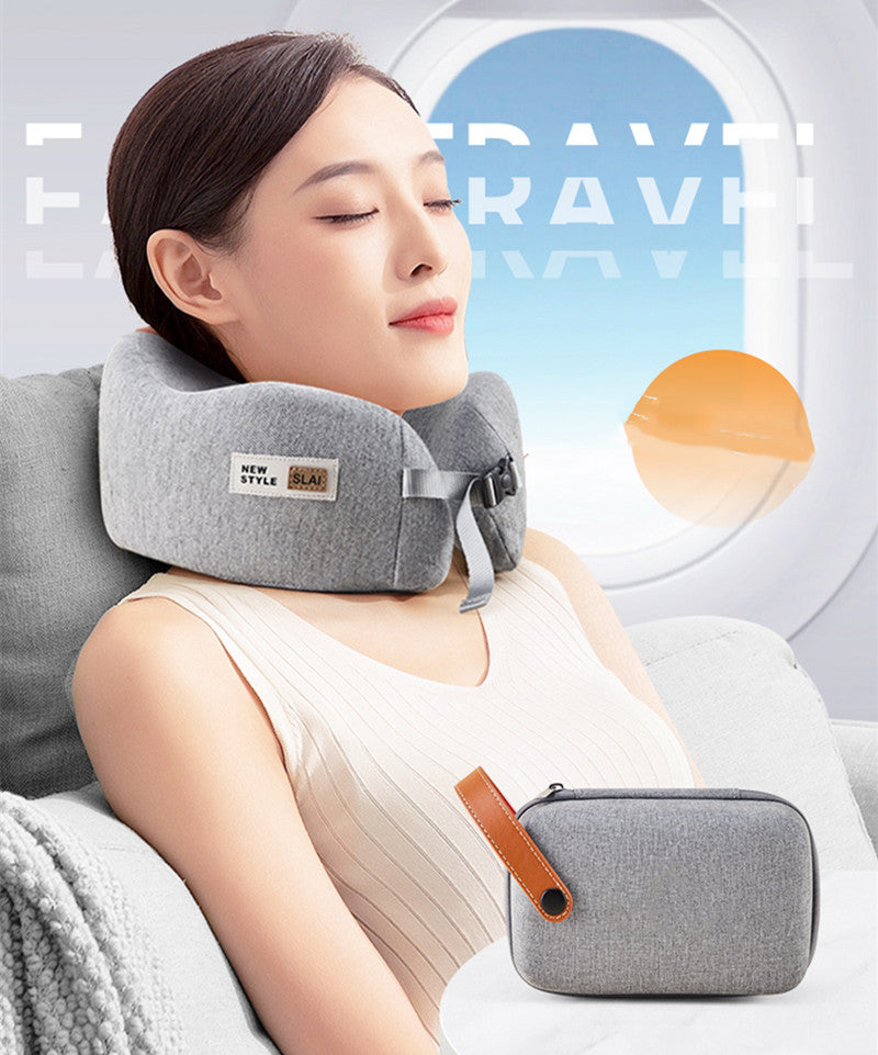 U-shaped Pillow Sleep Aid With Foldable Storage