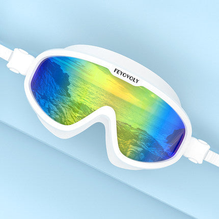 Anti-fog Swim Goggles With Prescription, Up to -7.0, No Leaking, Crystal Clear & 180¬∞ Panoramic Vision, With Protective Case