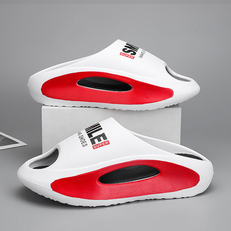 Non-Slip The-Feeling-Of-Stepping-On-Feces Slippers For Men