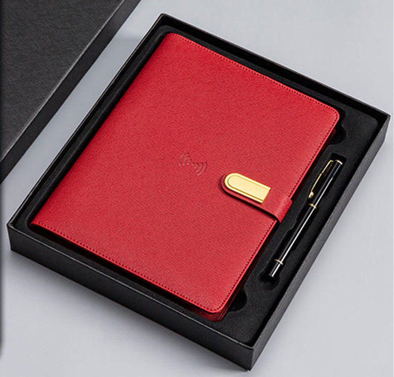 Multifunctional Wireless Charging Notebook Powerbook