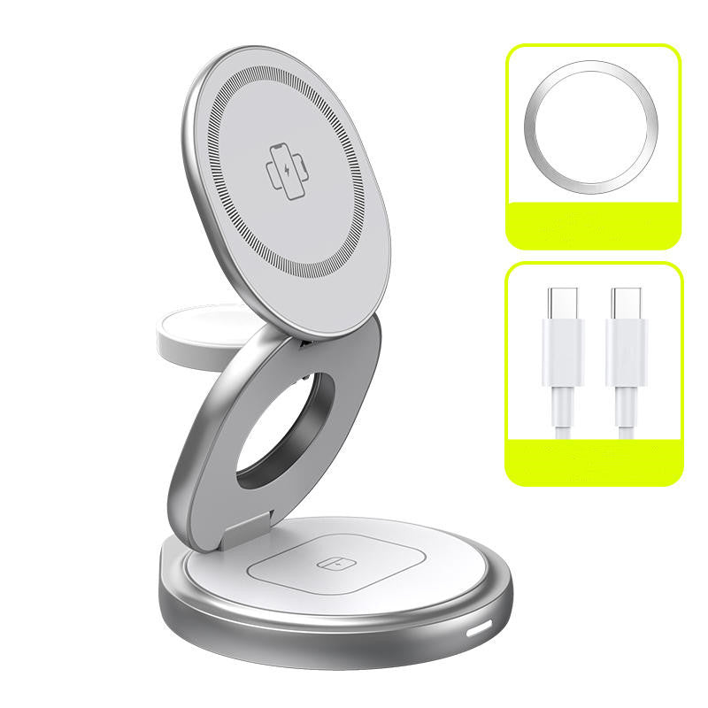 Foldable Wireless Magnetic Charging Stand