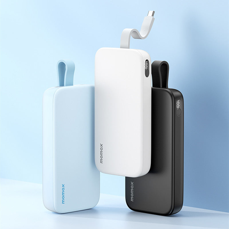 Built-In Cable Dual Port Fast Charging Power Bank