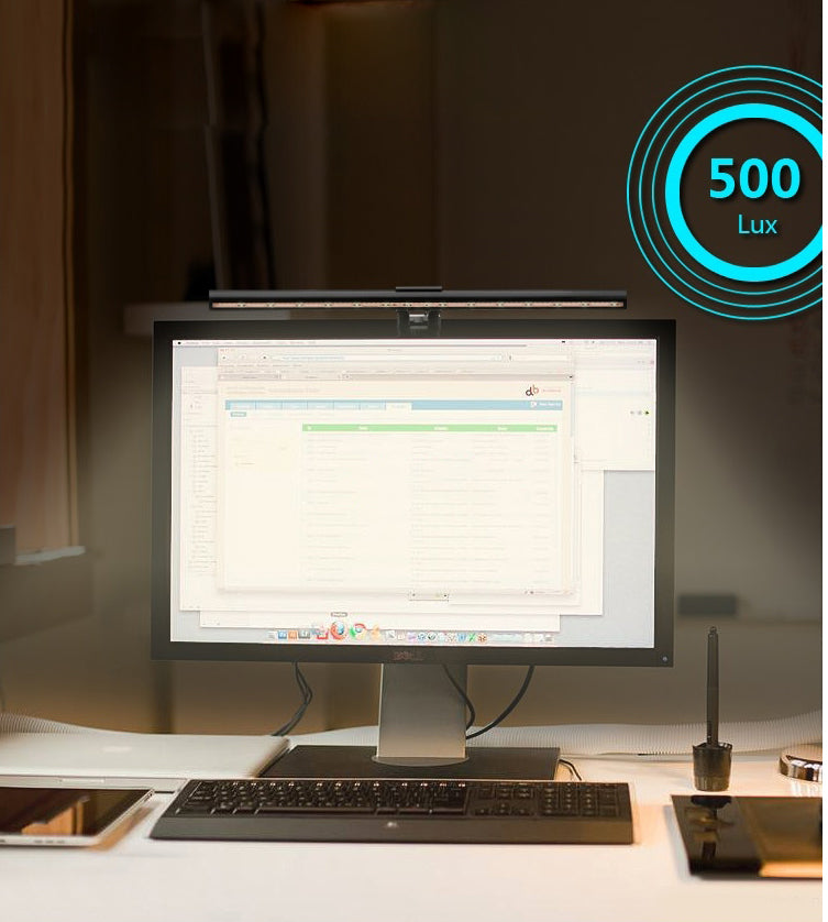 Portable Computer Led Work Light, With USB, Eye Protection & Light Color Tone Adjustment Function, For Studying & Reading