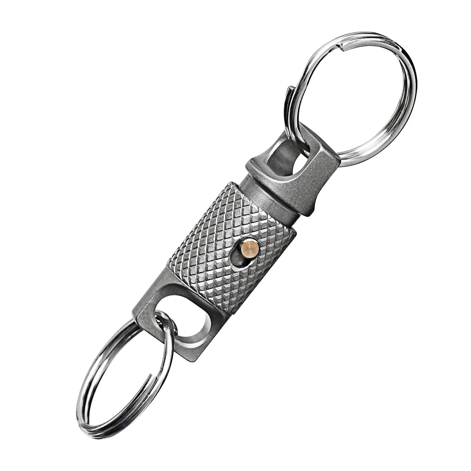 Titanium EDC Keychain - Swivel Lock Mini Ring