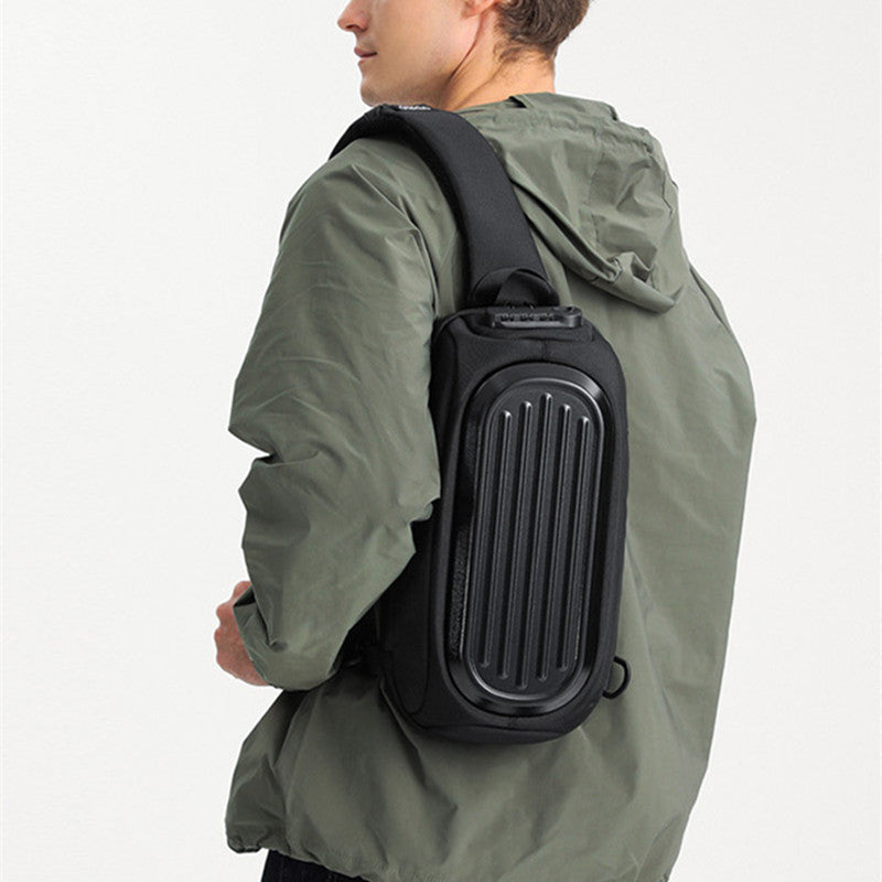 New Men's Anti-Theft Chest Bag