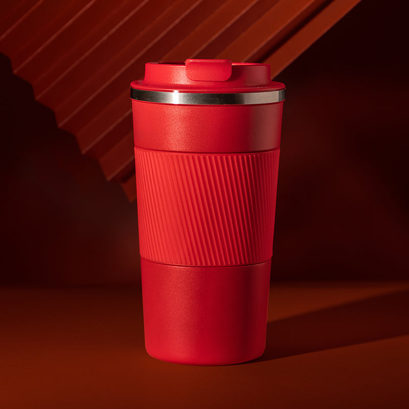 Stainless Steel Insulation Mug, with Spout Lid, Leak-proof Design and Large Mouth for Easy Cleaning