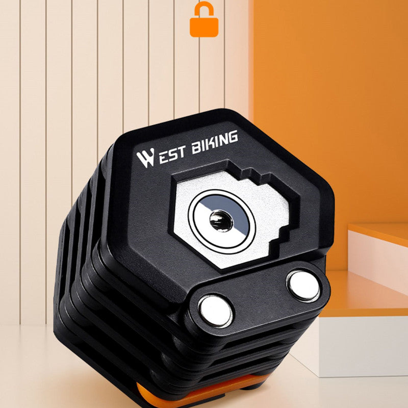 Portable Folding Bike Lock Anti-theft Lock