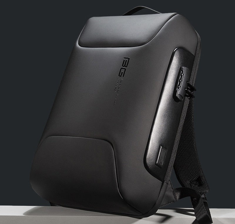Large Capacity Waterproof Backpack, with 15.6'' Laptop Storage, Anti-theft Lock, USB Charging Port and Breathable Fabric, for Work, Travel and More