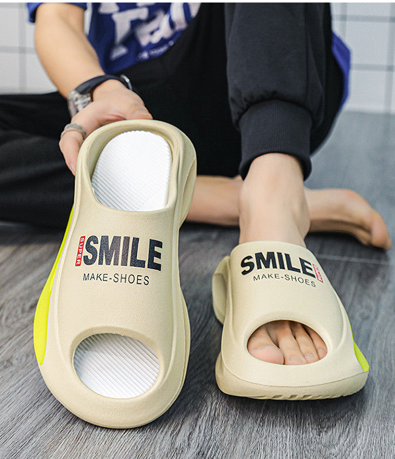 Non-Slip The-Feeling-Of-Stepping-On-Feces Slippers For Men