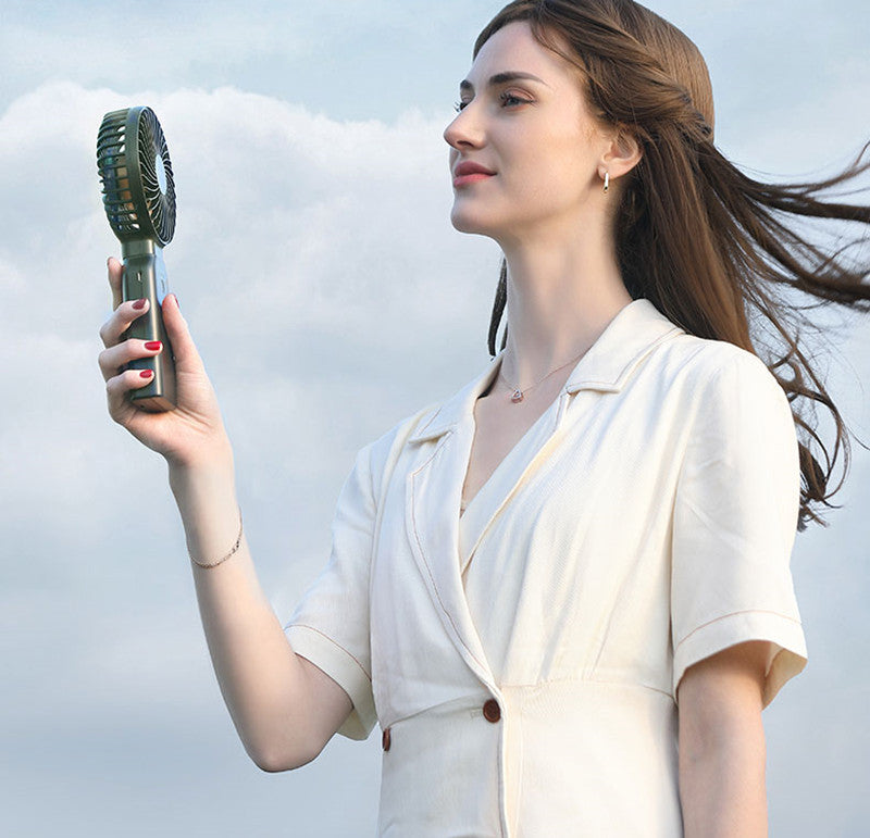 10000 Mah Power Bank Folding Handheld Fan