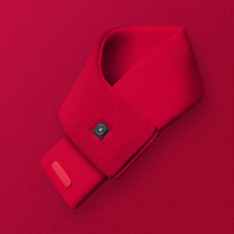 Multi-Function USB Charging Washable Self-Heating Scarf with 3 Heat Adjustment, Built-in Power Bank & Temperature Sensor