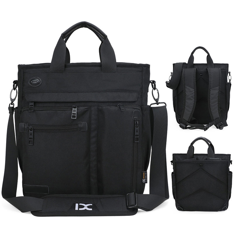 Retractable Large-Capacity Backpack with Various Styles, Headphone Port, Multiple Pockets and Shock-Absorbing Breathable Strap, for Work, School, Business Trip, etc.