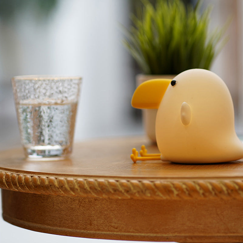 Wireless Rechargeable Bedside Lamp, with Dimmable Warm Light, RGB Light & Auto-Off Timer, for Babyroom, Bedroom, Hallways