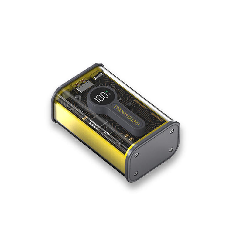 Transparent Mecha Wind Super Capacity Power Bank (10000mah)