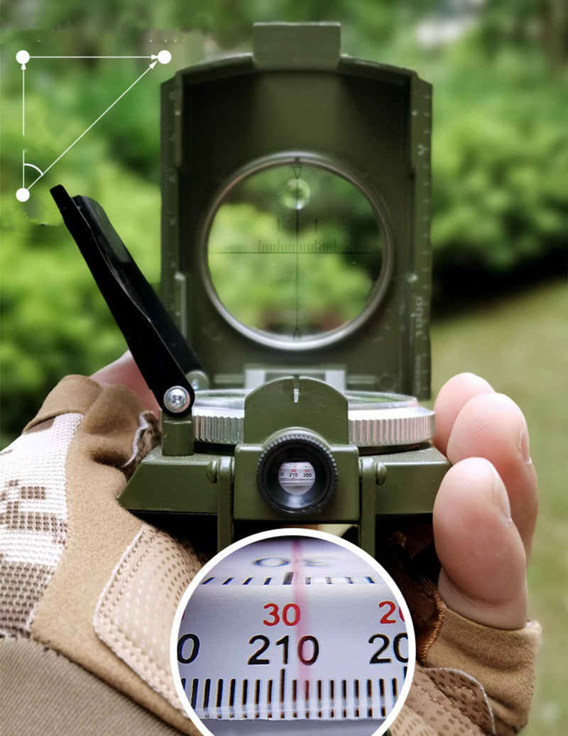 High-Precision Outdoor Tactical Ranging Luminous Compass – Soho Emporium