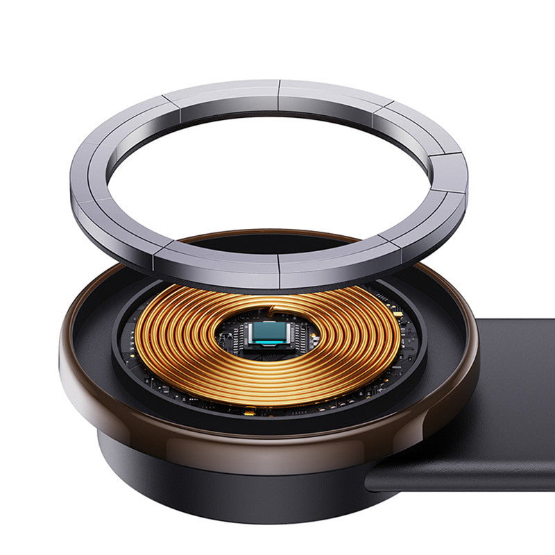 Car-mounted Magnetic Foldable Wireless Phone Holder