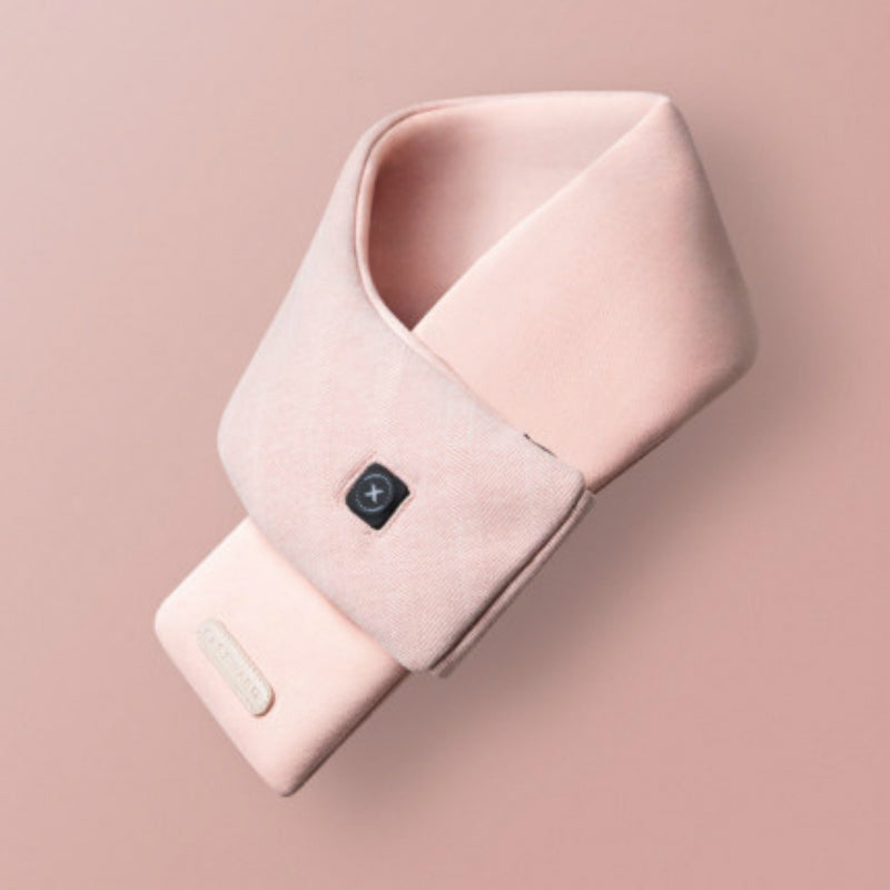 Multi-Function USB Charging Washable Self-Heating Scarf with 3 Heat Adjustment, Built-in Power Bank & Temperature Sensor