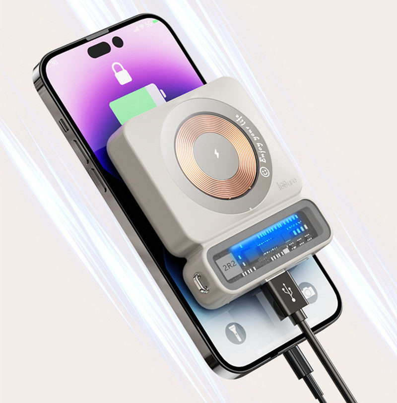10000mAH Large Capacity Magnetic Charging Power Bank