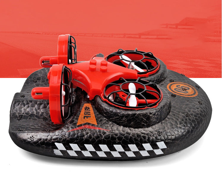Water, Land & Air 3-in-1 Deformation Drone Hovercraft, Rechargeable, Adjustable Speed, Tumbling, The Best Christmas Gift for Children