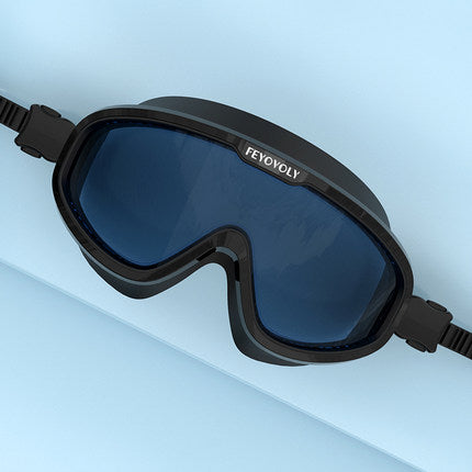 Anti-fog Swim Goggles With Prescription, Up to -7.0, No Leaking, Crystal Clear & 180¬∞ Panoramic Vision, With Protective Case