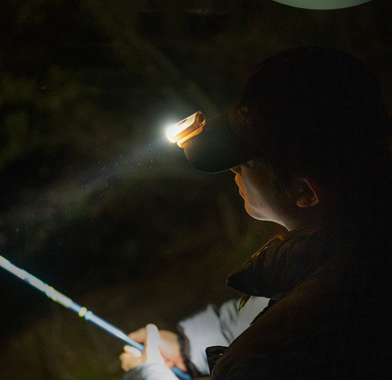 Outdoor Camping Hat Clip Light