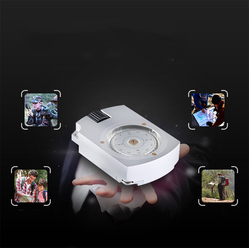 Multi-Functional Waterproof Outdoor Map Distance Measuring Compass