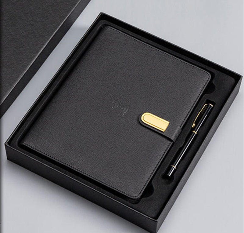 Multifunctional Wireless Charging Notebook Powerbook