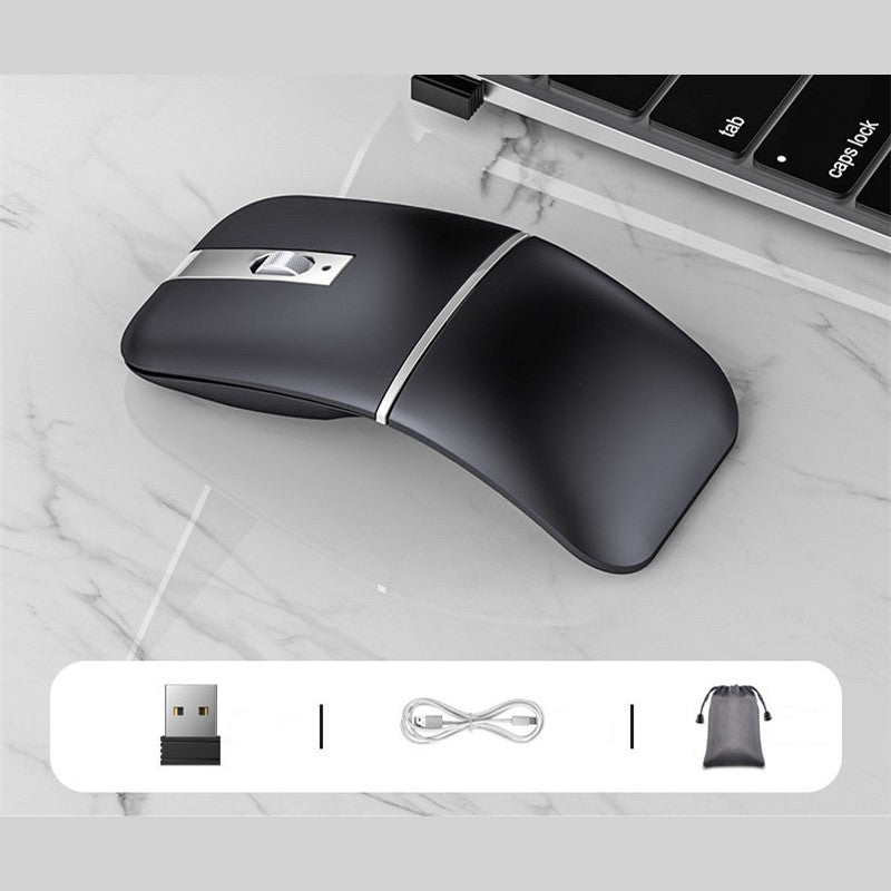 Mini Mouse Sil Portable Ergonomic Wireless Mouse with 2 Connection Modes, 3 DPI & Sil ...