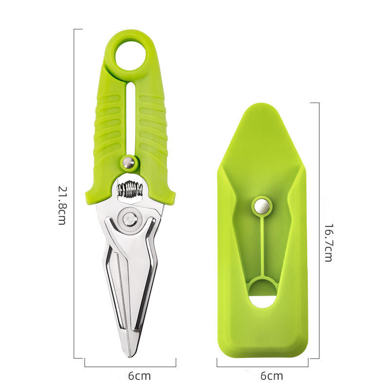 Stainless Steel Multifunctional Magnetic Kitchen Scissors