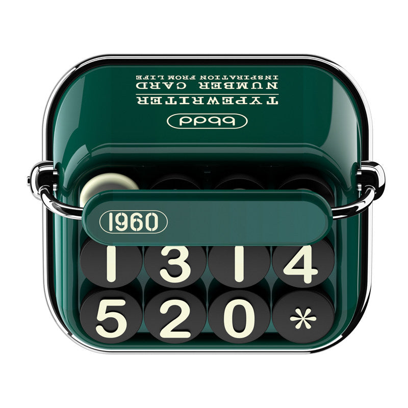 Retro Creative Temporary Parking Number Plate