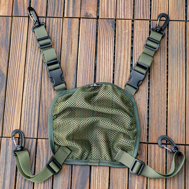 Outdoor Leisure Backpack Helmet Net Pouch